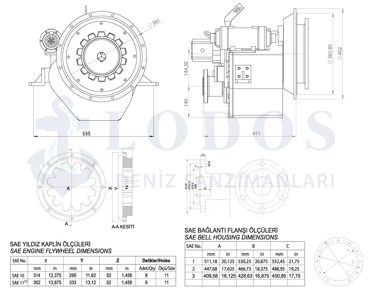 LDS-250 Teknik Fotoğraf
